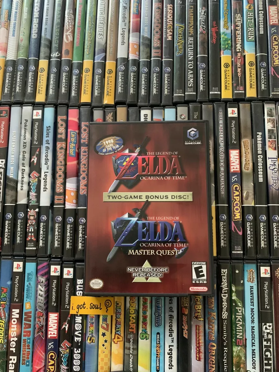 Zelda Ocarina of Time Master Quest Nintendo Gamecube, Video Gaming