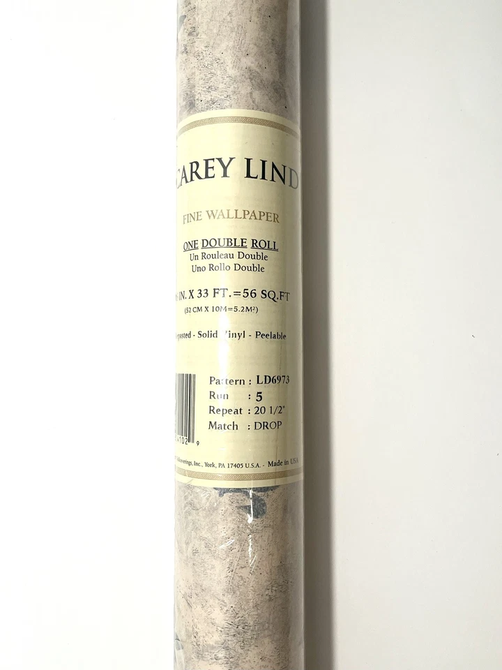 Papel pintado vintage francés país envejecido Carey Lind / York Foto 4 de 4