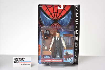 ToyBiz Spider-Man: J. Jonah Jameson with Desk Pounding 6 inch