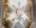 Antique Royal Crown Hand Painted Dish 1820 / 24k Border — photo 7