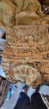 USED MULTICAM OCP MOLLE II LARGE RUCKSACK+Shemagh+USMC Radio pouch+2 Patches