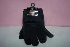 GCE Winter Essentials Heat Touch Screen Texting Gloves Thick Fleece Men's L/XL
