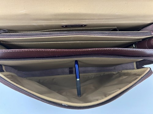 Vintage Leather HARTMANN Business Travel Briefcase Laptop Bags Mens MSRP $575 - Picture 16 of 17