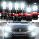 For 2016-2020 Honda Civic 6000K LED Headlight High Low Beam Fog Light Bulbs Kit