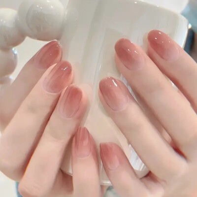 Nails 24pccs Natural~delicate & Comfortable