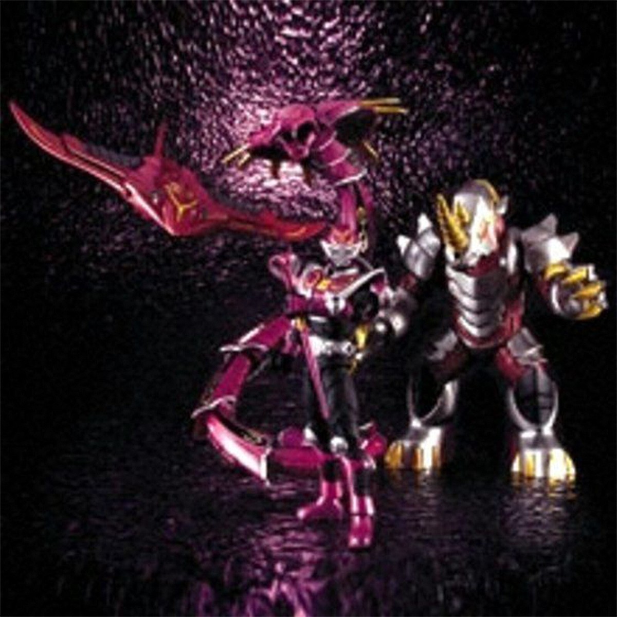 BANDAI Kamen Masked Rider Ryuki R&M4 Series Ouja Figure 2002