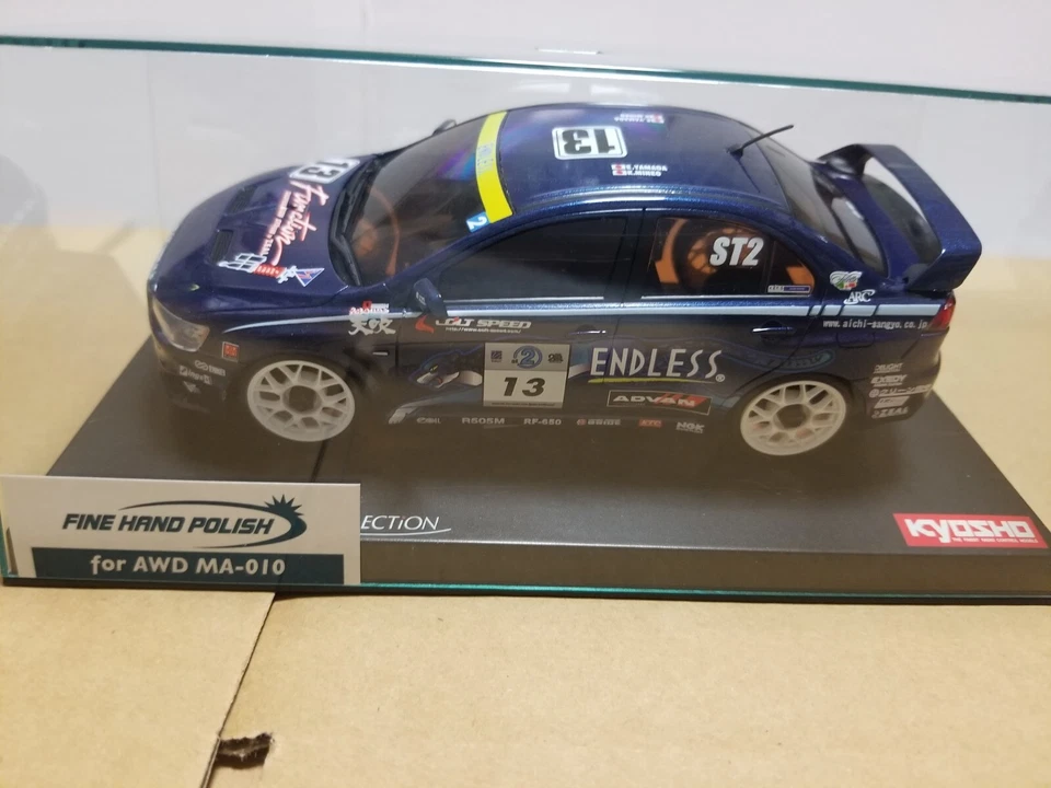 KYOSHO MINI-Z MITSUBISHI LANCER EVOLUTION X ENDLESS ADVAN CS-X MZP409EA 1/27 - Image 2 of 4