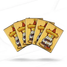 RAW Birthday Card | Full Box 5 Cards Per Box