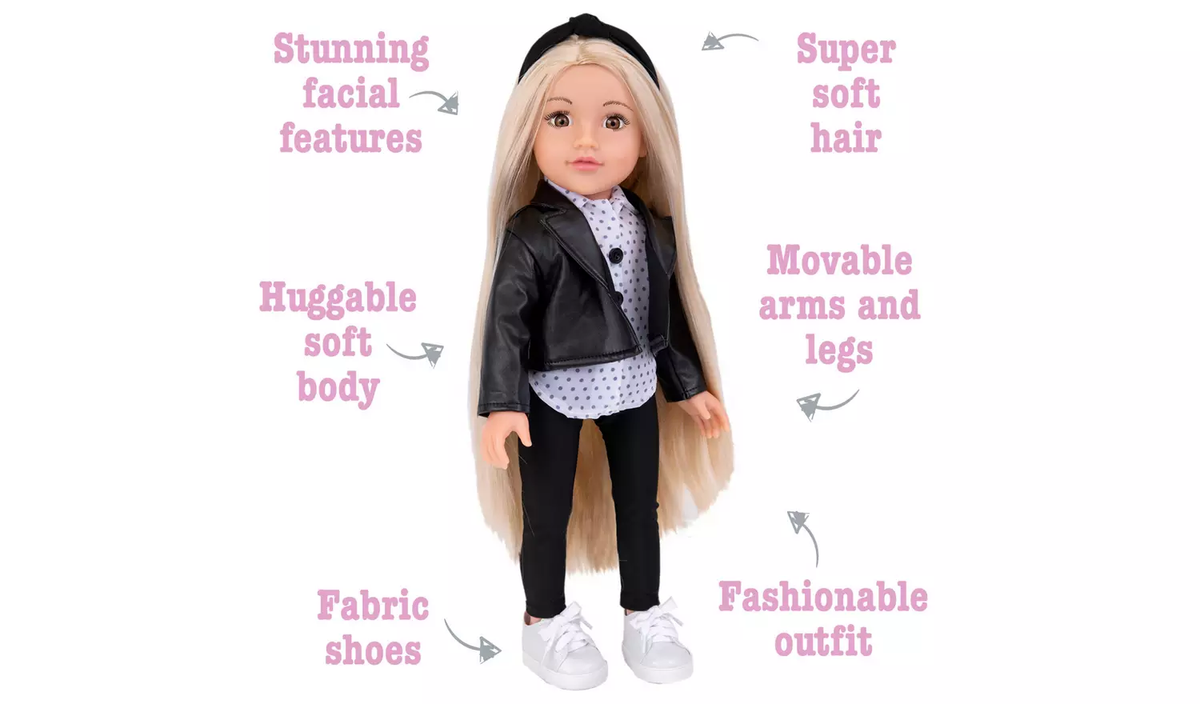 DesignaFriend Connie Fashion Designer Doll 18inch/46cm