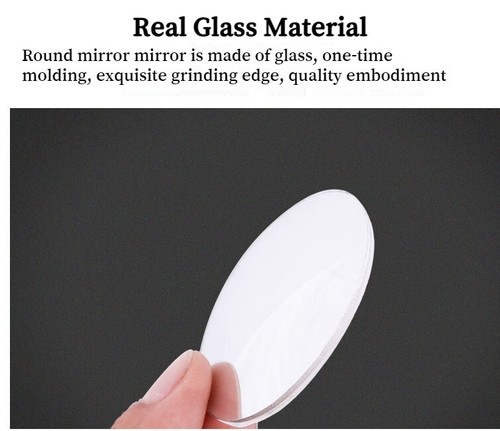 2pcs Blind Spot Car Round Mirror Wide Angle Adjustable Rear Side Conves View AU - Picture 9 of 12