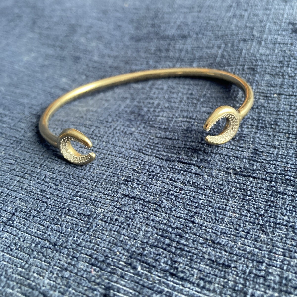 links of london sterling silver gilt torque bangle UK