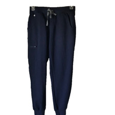 FIGS Jogger Zamora Scrub Pants Blue Technical Collection W18SW2005 Size M