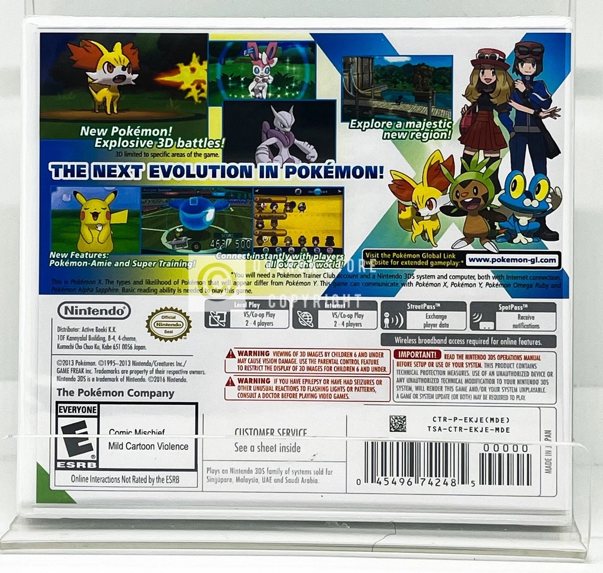 Pokemon X Nintendo 3ds NEW UNOPENED Video games & consoles