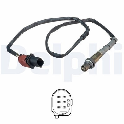 DELPHI Lambdasonde Sensor Abgassteuerung ES20556-12B1 für VW XL PLUS SKODA SEAT