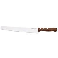 Giesser Brotmesser 25 Cm Geschmiedete Wellenschliff-Klinge & Holzgriff 8261 W 25