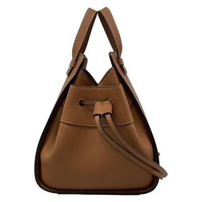 LOEWE Hammock Drawstring Bag Mini 314.30.V07 Tan (Brown 