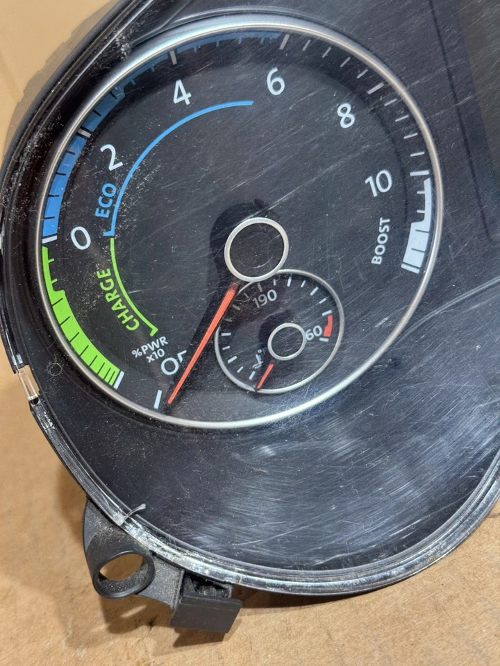 Volkswagen Jetta 2013 sedán híbrido cuadro de instrumentos velocímetro 169 k OEM Foto 2 de 4