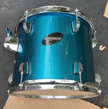 Ludwig Accent CS Combo Blue Drum 12” Tom Drum