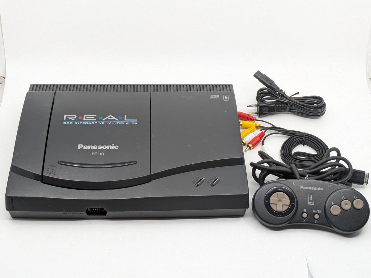 Panasonic 3DO REAL FZ-10 NTSC-J Console w/ Controller Tested Work