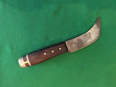 Vintage 4 Inch Don Carlos Stained Glass Knife/ Or Skinner By Friedr.Herder