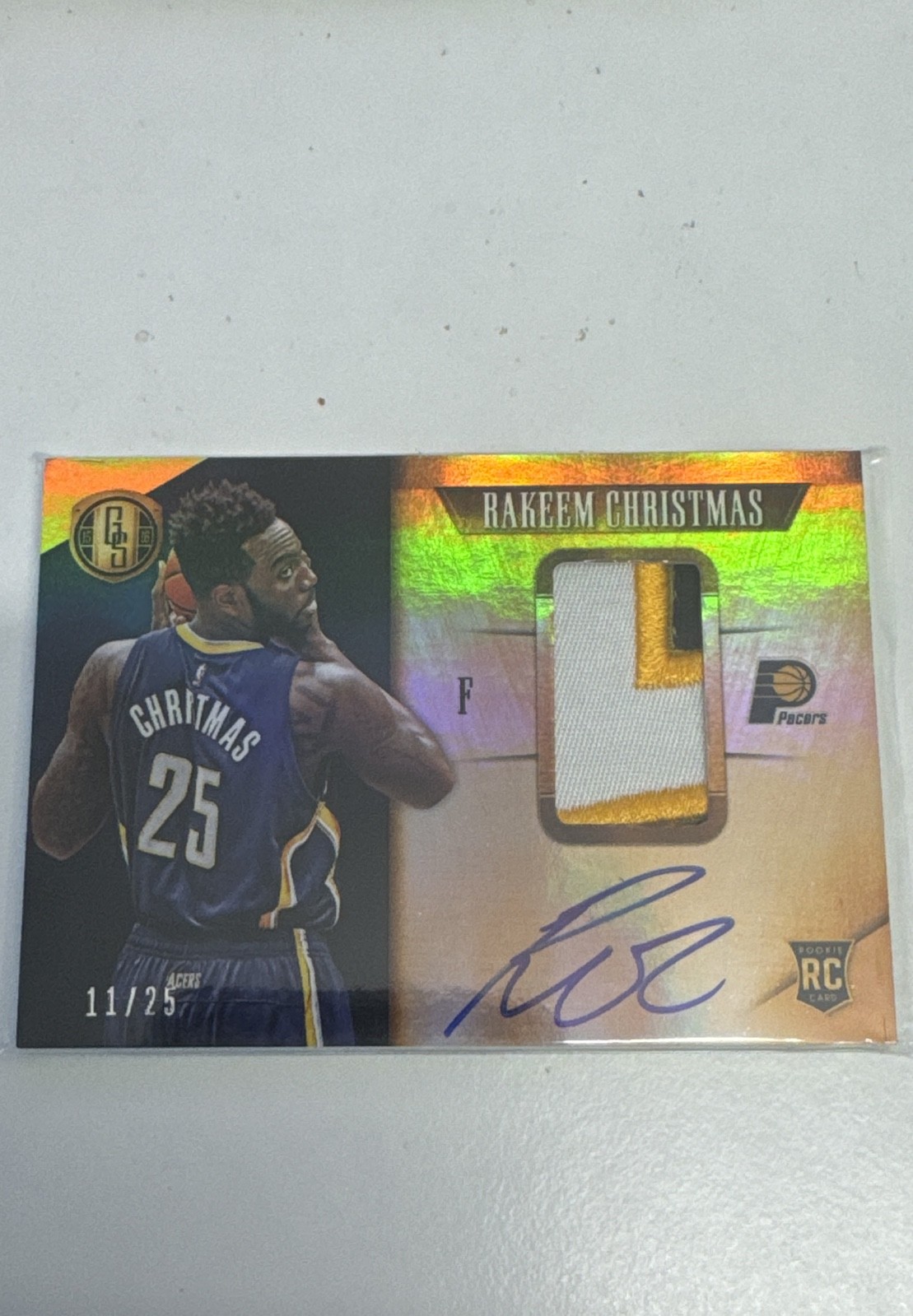 2015-16 Panini Gold Standard - Rookie Jersey Autographs Prime Rakeem Christmas