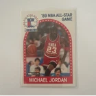 1989-90 NBA Hoops Michael Jordan #21 All-Star Game Chicago Bulls Basketball Card