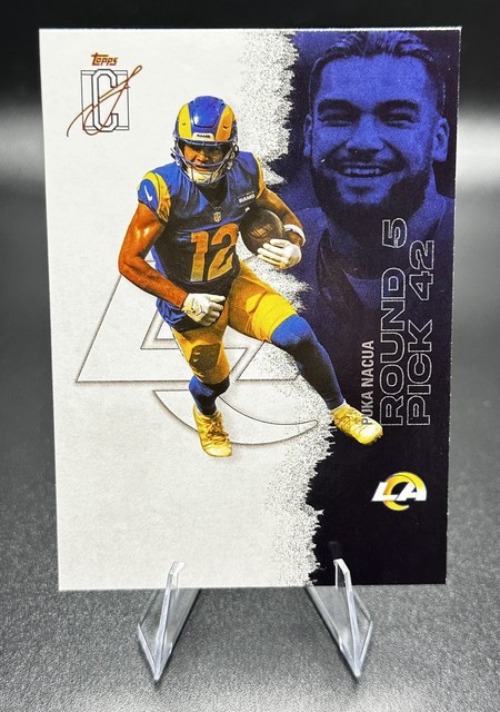 2025 Topps Signature Class Puka Nacua Los Angeles Rams RC Base #33