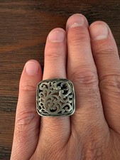 Vintage Sterling Silver AS Ring