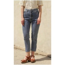 Guess Vintage 80s Women’s Sz 26 High Rise Ankle Zip Denim Jeans USA Made