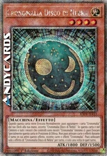 CHRONOMALY NEBRA DISC (Chronomaly Disk) • Secret Platinum • RA04 IT213 • 1Ed