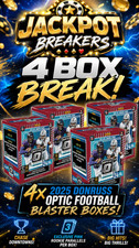 #1133 PYT 2025 Donruss Optic Football 4 Blaster Box Break - BREAKS MONDAY!