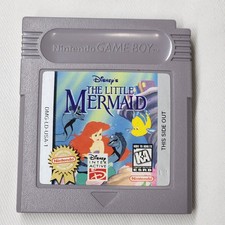 Disney's The Little Mermaid Nintendo Game Boy DMG-QD-USA Tested Authentic
