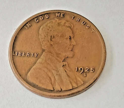 1925-S LINCOLN CENT VF
