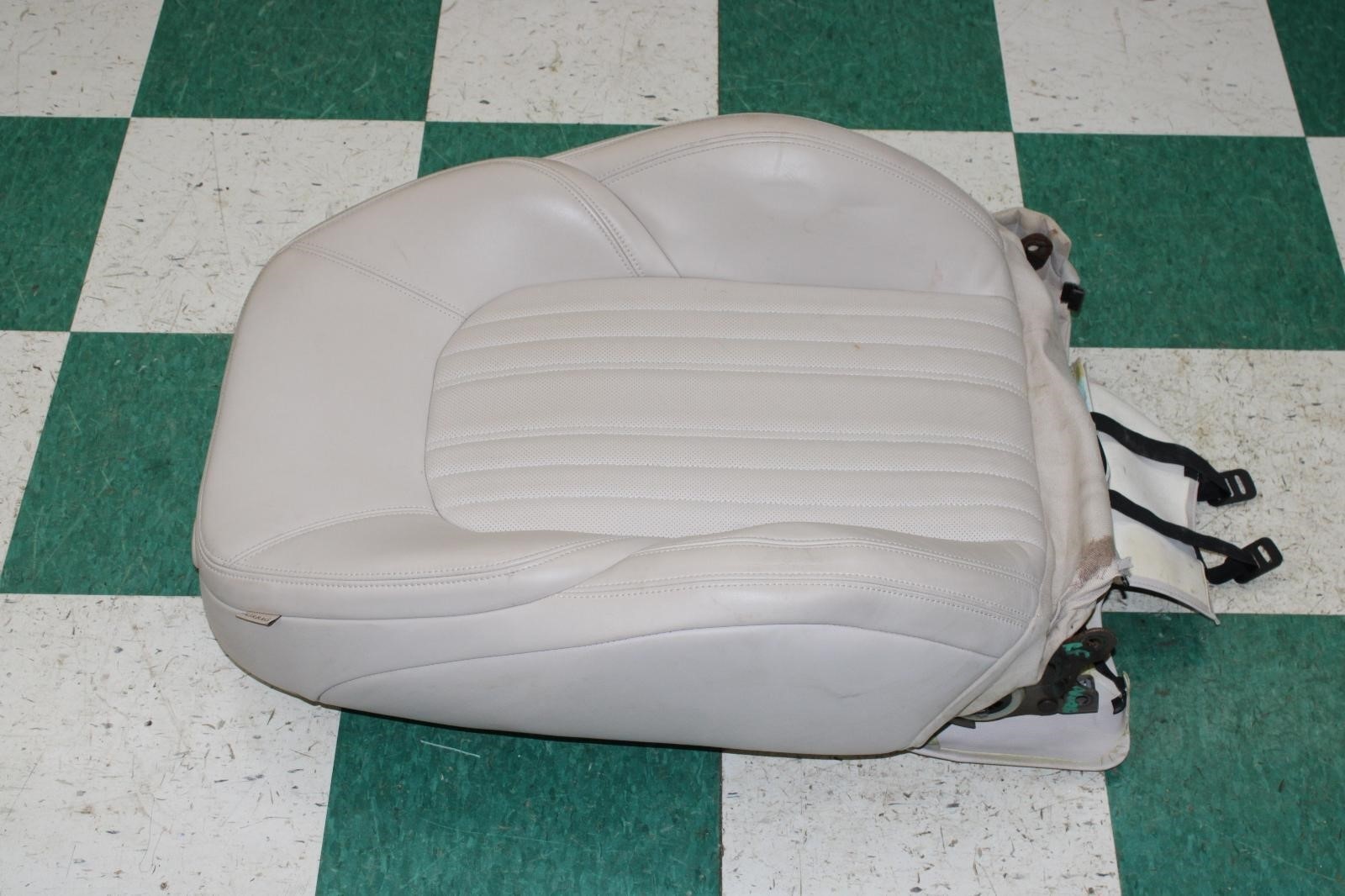 14-17 Ghibli Sabbia Tan Leather Front Passenger Seat Upper Cushion Backrest RH