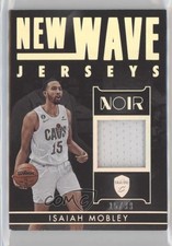 2022-23 Panini Noir New Wave Jerseys 19/99 Isaiah Mobley #NWJ-ISM 0z5