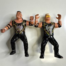 Nasty Boys WCW Wrestling Jerry Sags & Brian Knobbs 1994 OSF Rubber Figure WWF