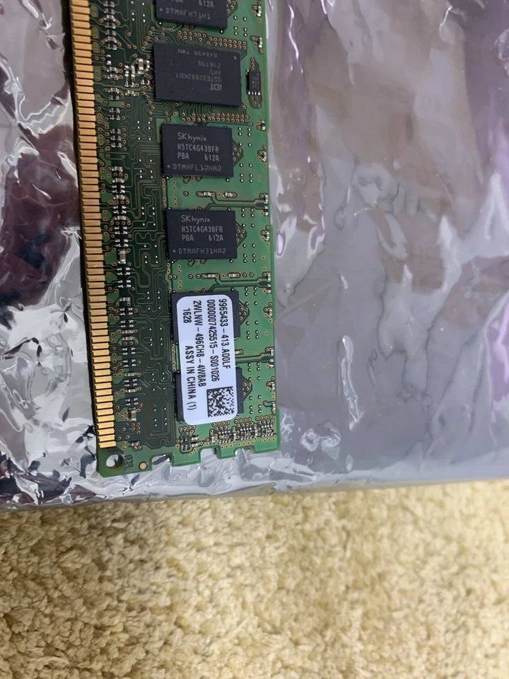 32GB 4X8GB Kingston KVR16r11S4/8KF 8GB DDR3 PC3-12800R ECC REG Server Ram - Image 3 of 4