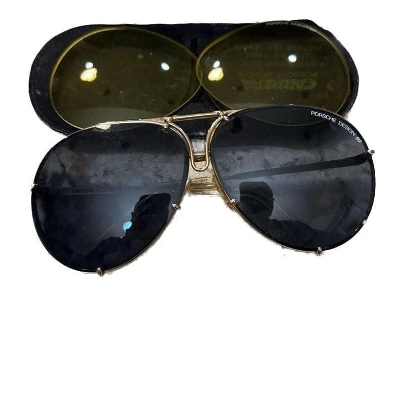 Vintage gold frame Porsche Design by Carrera Vintage 5623-40 Sunglasses - Image 2 of 4