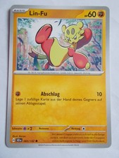 Pokemon Karten Stellarkrone 83/142 Lin-Fu