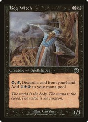 Bog Witch #118 Mercadian Masques - MTG Common