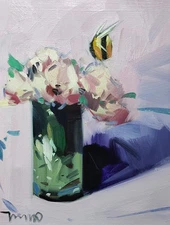 Jose Trujillo Fine Art PRINT 16x20" Collectible Artist Peonies Flowers Floral