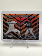 2024 Topps Update Ramirez/Pereda Rookie Combos #US185 Holiday Parallel - Marlins