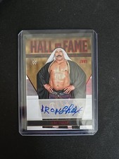 2022 Panini Chronicles WWE Hall Of Fame Autographs Iron Sheik Red Parallel