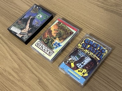 3 x Commodore 64 C64 diverse Kassettenspiele - ungetestet - 25% Rabatt dieses Frühjahr 