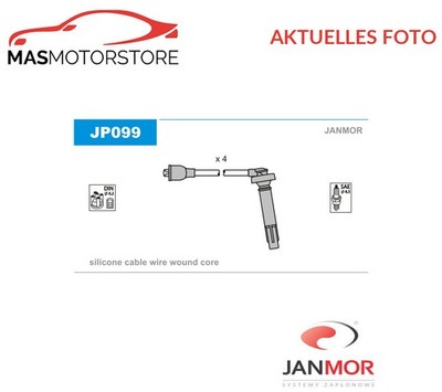 ZÜNDLEITUNGSSATZ ZÜNDKABEL JANMOR JP099 P FÜR SUBARU IMPREZA 1.6L 66KW,70KW