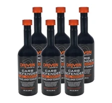 DRIVEN RACING OIL Carb Defender Gasoline Fuel Additive 10oz x 6 Bottles