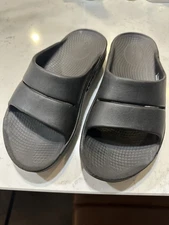 OOFOS OOahh Size Men's 4 / Women's 6 Unisex Slide Sandals - Black