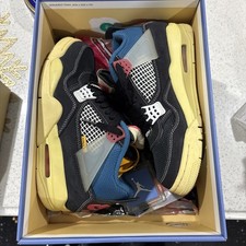 Size 5.5 - Jordan 4 Retro x Union LA Mid Off Noir SUPER CLEAN