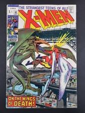 UNCANNY X-MEN #61 1969 UKPV ?? 2nd Sauron, Neal Adams, Silver Age Key, VG-