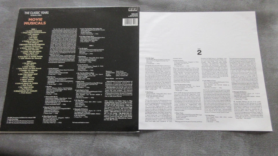 Movie Musicals 1927 to 1936 LP 1987 *EX+/MINT (UNPLAYED?)* - Image 3 of 3